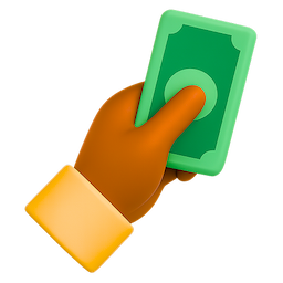 Money in hand