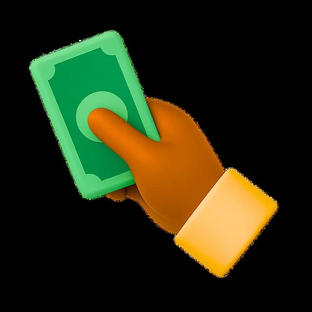 Left hand money