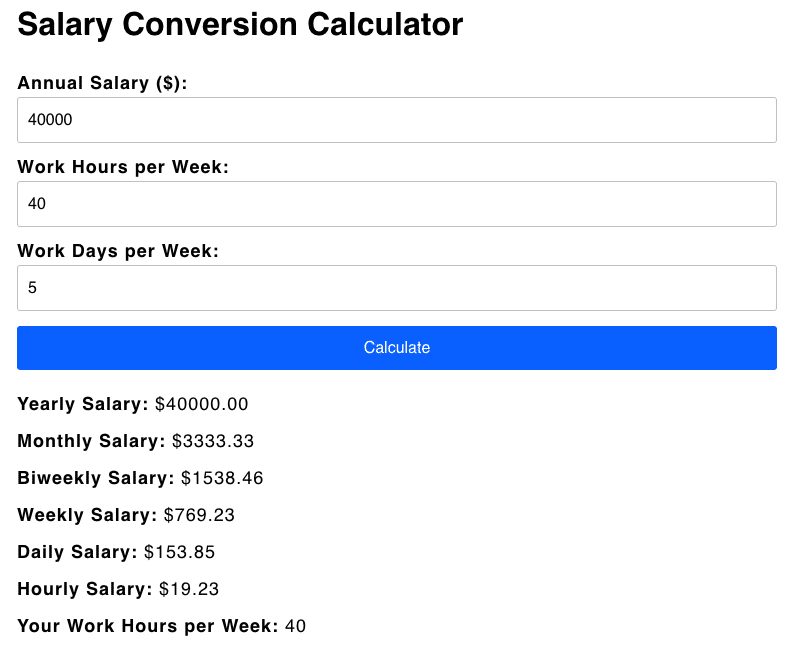 40,000 a year is how much an hour