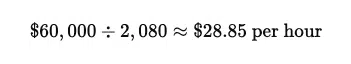 000 a Year Is How Much an Hour