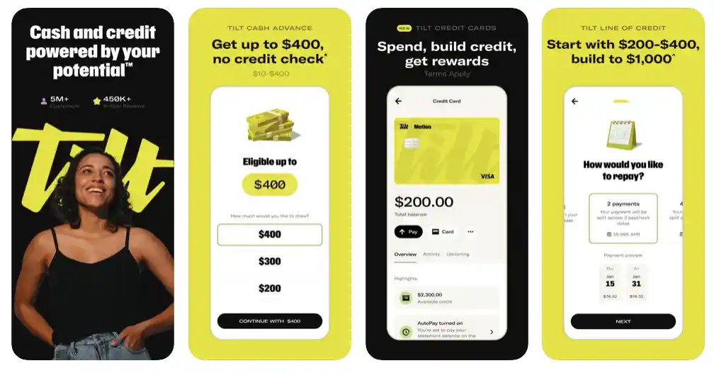 tilt cash advance