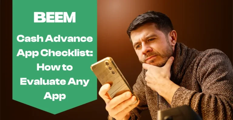 Cash Advance App Checklist