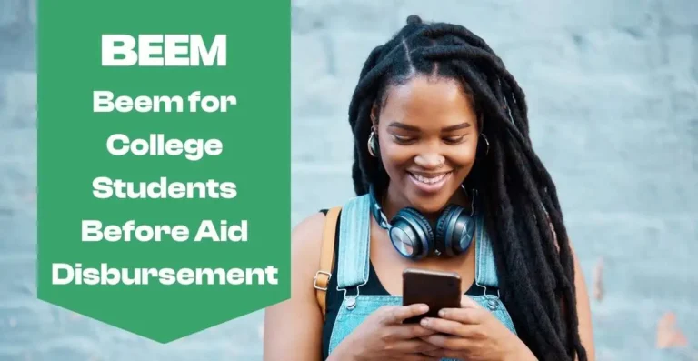 Beem for College Students Before Financial Aid Disbursement
