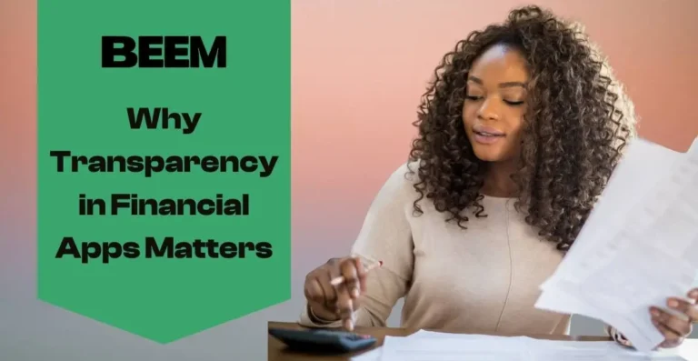 Transparency in Financial Apps
